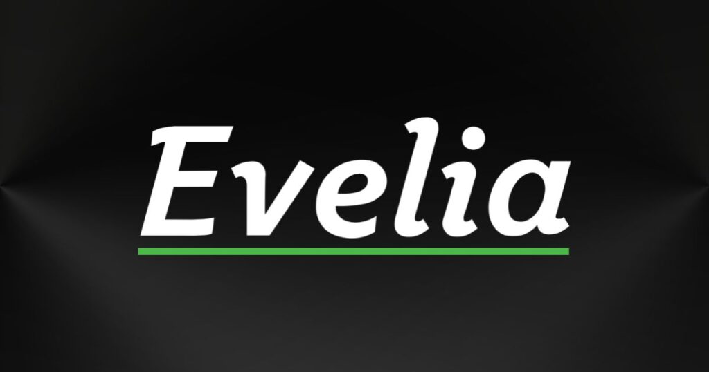 Evelia-ohjelmiston logo – Kotimainen LVIS-alan toiminnanohjausjärjestelmä